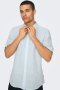 ONLY & SONS Caiden SS Linen Hemd Cashmere Blue