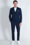 Jack & Jones Premium Franco Slim Fit Anzug Dark Navy
