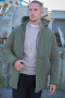 Jack & Jones Keen Stretch Parka Jacket Grape Leaf