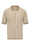 ONLY & SONS Ketil Regular Fit SS Polo  Chinchilla