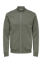 ONLY & SONS Ceres Sweat Bomber Jacket Castor Gray