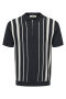 ONLY & SONS Wyler Regular Fit Zip Polo Knit Dark Navy