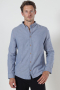 Kronstadt Johan Diego Cotton Hemd Navy Mix
