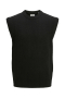 Jack & Jones Soho Ollie Knit Vest Black