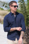 Selected Slim Sun Linen Hemd LS Sky Captain