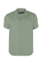 Kronstadt Ayers SS loose Hemd Hedge Green