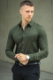 ONLY & SONS Miles LS Stretch Hemd Rosin