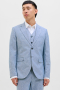 Jack & Jones Riviera Linen Blazer Nautical Blue
