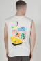 Jack & Jones Varenna Sleveless Tee Antique White