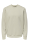 ONLY & SONS Luca Regular Fit Crew Neck Silver Lining