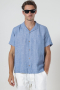 Kronstadt Ayers SS loose Hemd Federal Blue