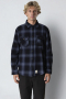 Fat Moose Adrian Cotton Check Hemd Navy / Dark Navy