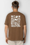 Clean Cut Copenhagen Michael organic T-Hemd Brown