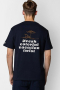 Clean Cut Copenhagen Fred organic T-Hemd SS Navy