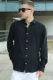 ONLY & SONS Caiden LS Linen Hemd Black