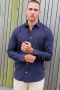 ONLY & SONS Caiden LS Linen Hemd Night Sky