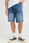 Solid Ryan Shorts Middle Blue Denim