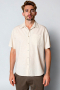 Clean Cut Copenhagen Luca Hemd SS Light beige