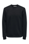 ONLY & SONS Luca Regular Fit Crew Neck Black