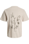 Jack & Jones Kyle Relaxed Fit Tee Silver Lining
