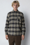 Fat Moose Forest flannel Hemd Navy/Moss check 007