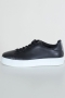Selected SLHDAVID CHUNKY LEATHER SNEAKER NOOS Black