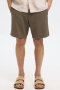 Selected Regular Brody Linen Shorts Forest Night